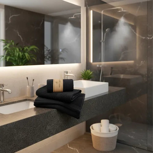 Toallon Y Toalla Juego Franco Valente 400 Grs Colores Varios