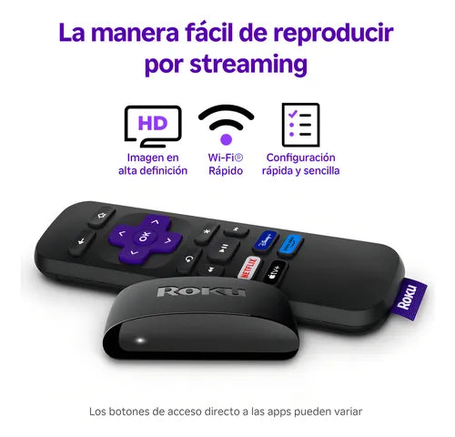 Roku Express 3960 HD - Convierte tu TV en Smart TV