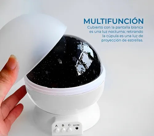 Proyector de Estrellas y Galaxia - Velador LED Nocturno
