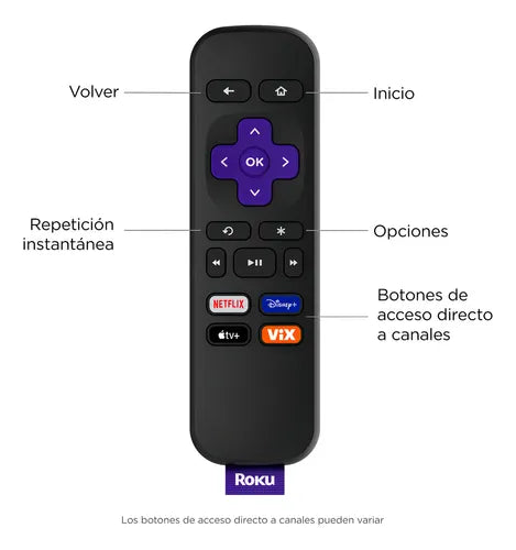 Roku Express 3960 HD - Convierte tu TV en Smart TV