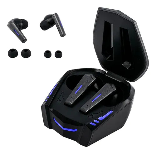 Auriculares Gadnic AU16 Bt 5.3 Micrófono Luz Led Autonomia 15h Carga Rápida 250mAh