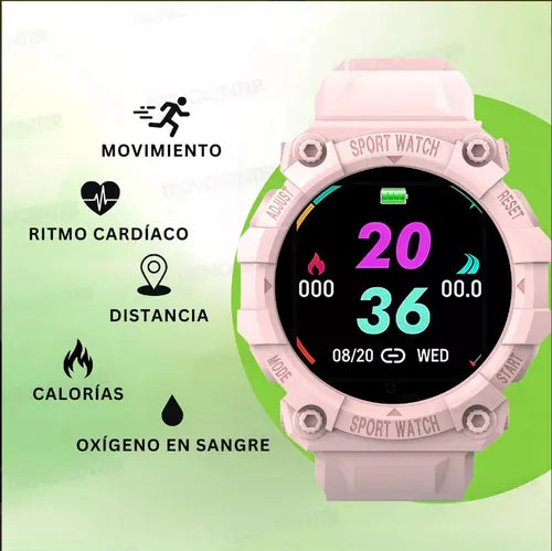 SMARTWATCH LED PRO MAX ✅ Smartwatch Deportivo Bluetooth con Monitor de Actividad